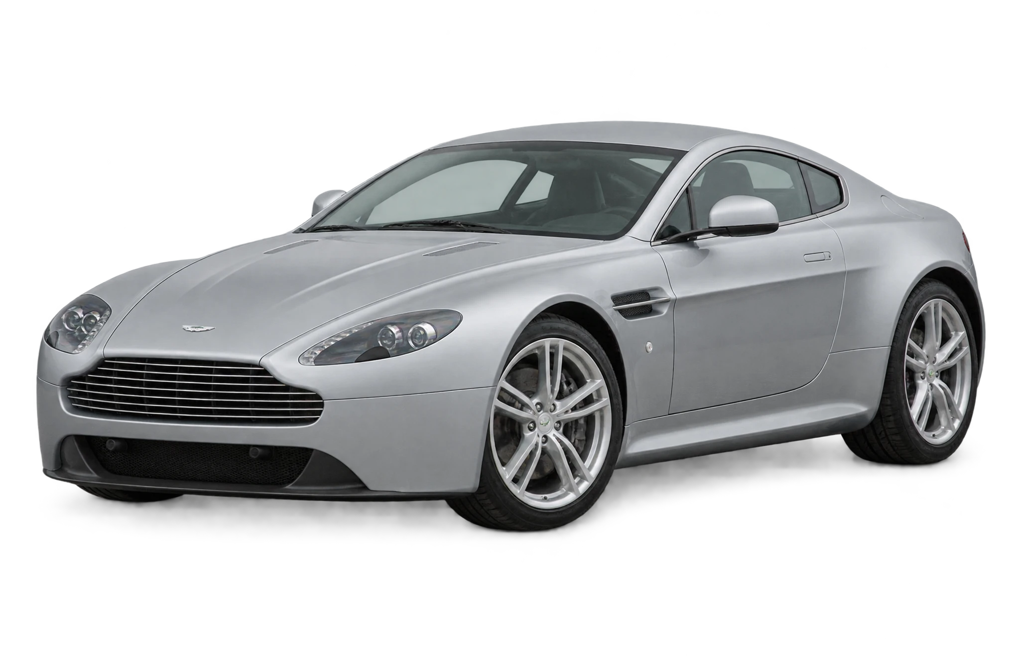 Aston Martin Vantage in silver
