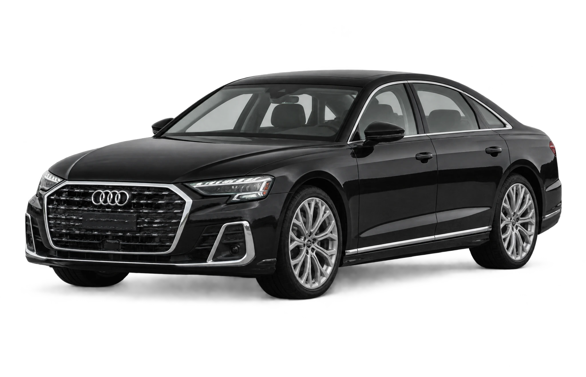 Audi A8 in black