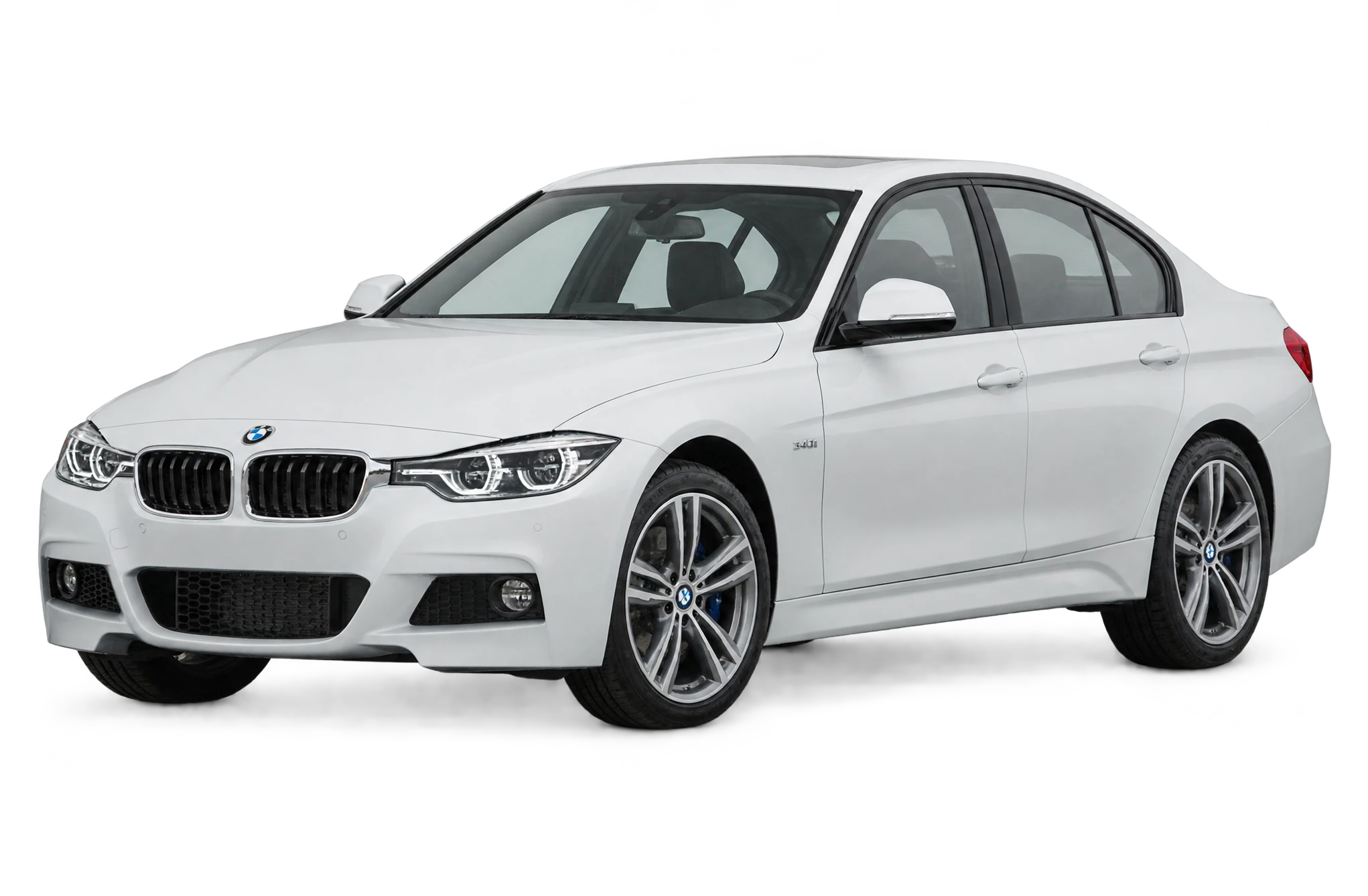 BMW 340I in white
