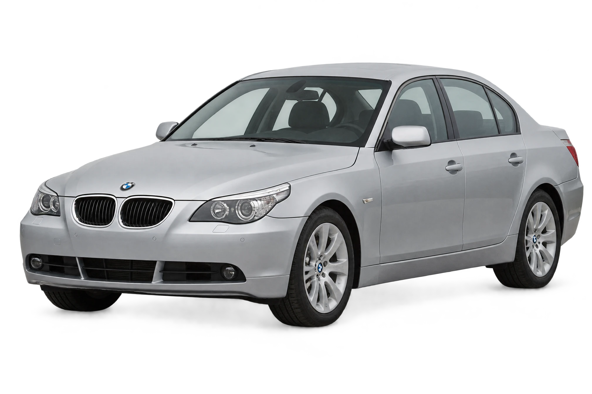BMW 525I in silver