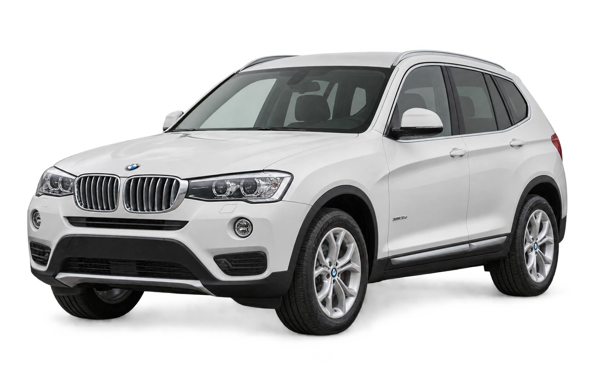 BMW X3 in white