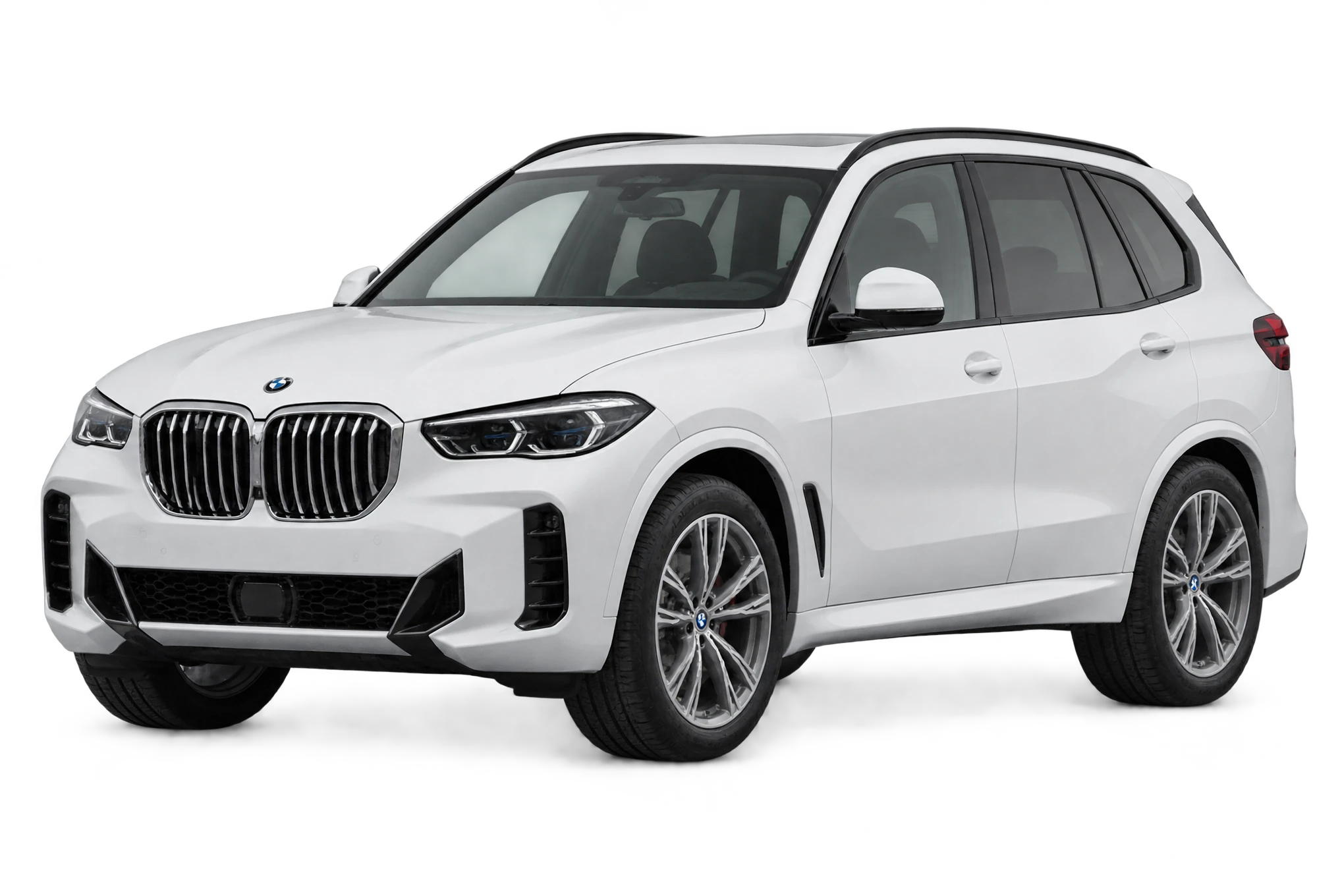 BMW X5 in white