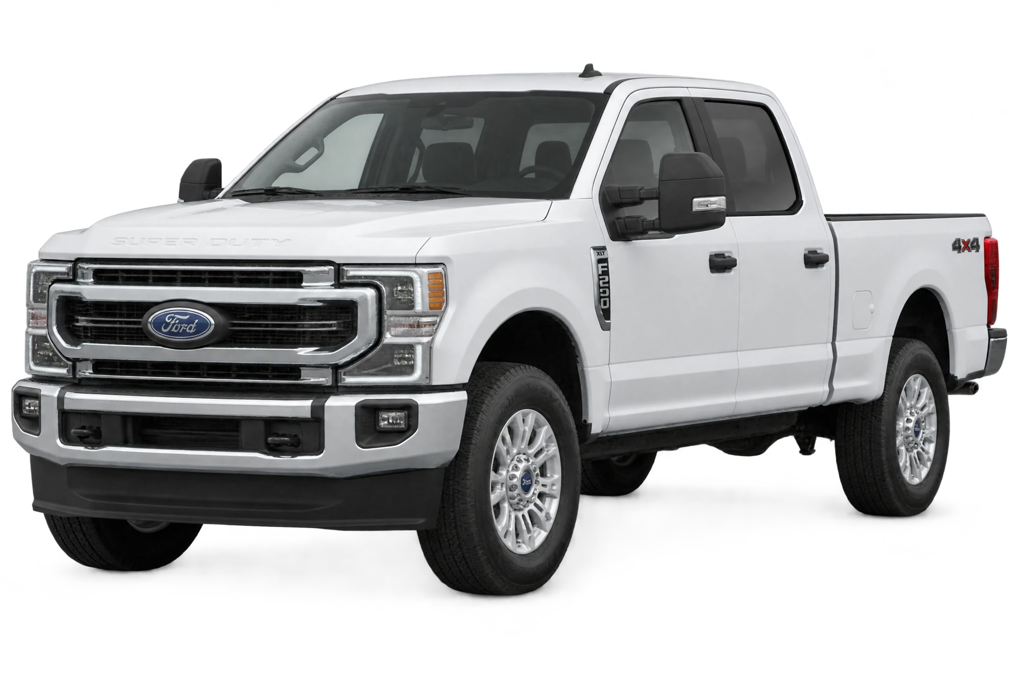 Ford F250 in white