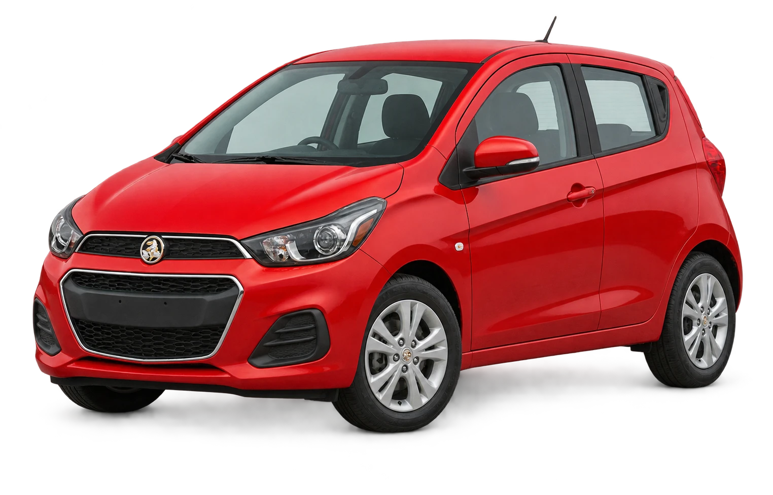 Holden Spark in red