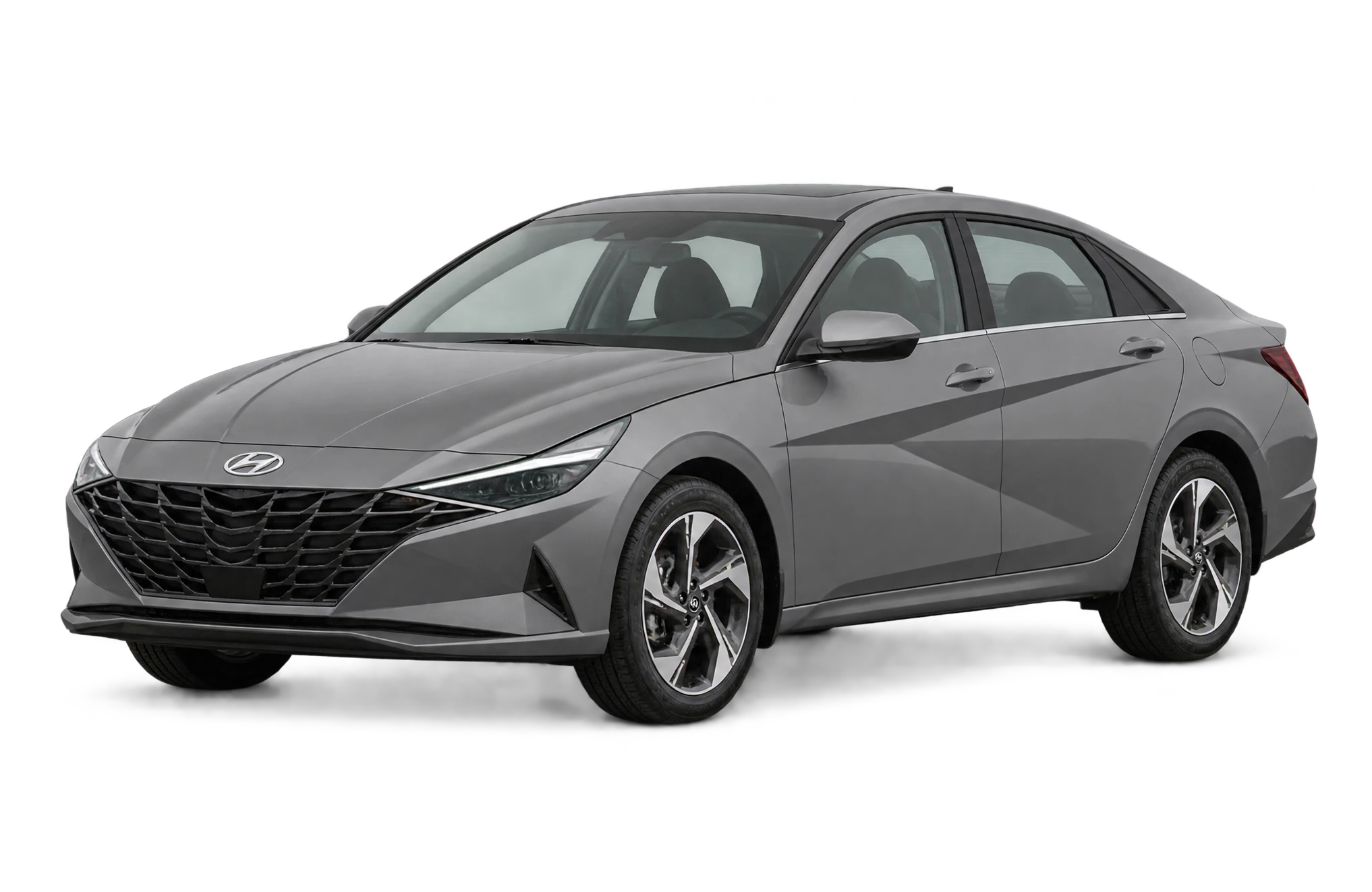 Hyundai Elantra in grey
