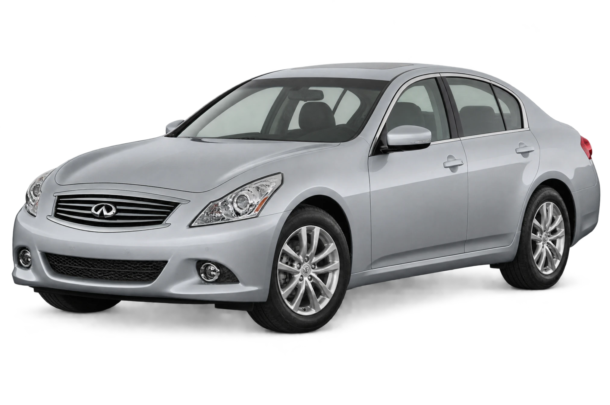 Infiniti G37 in silver