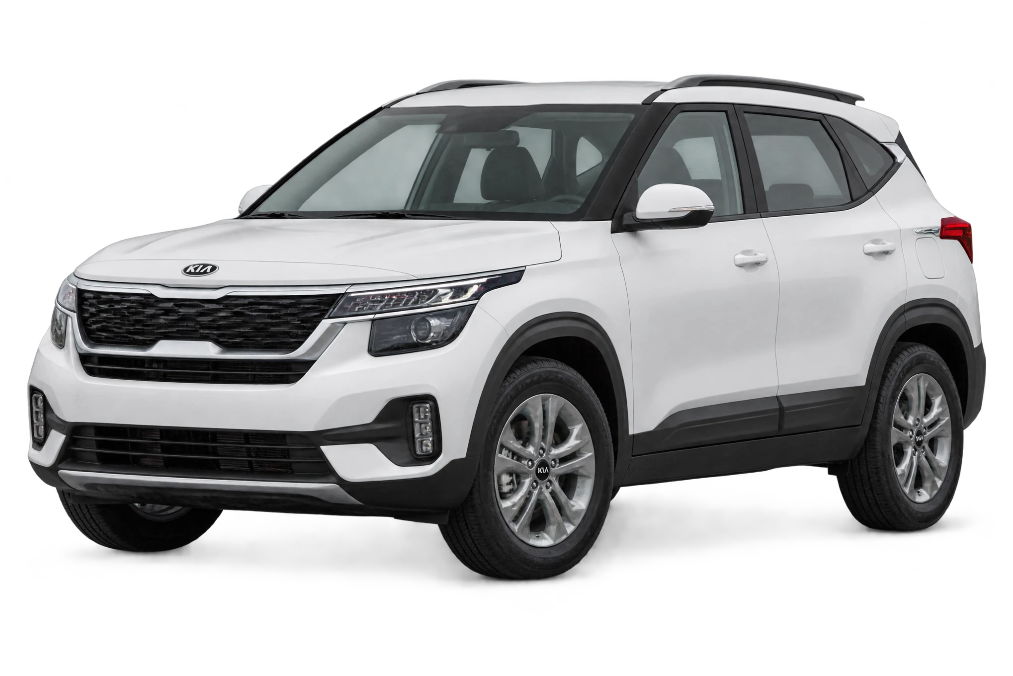 Kia Seltos in white