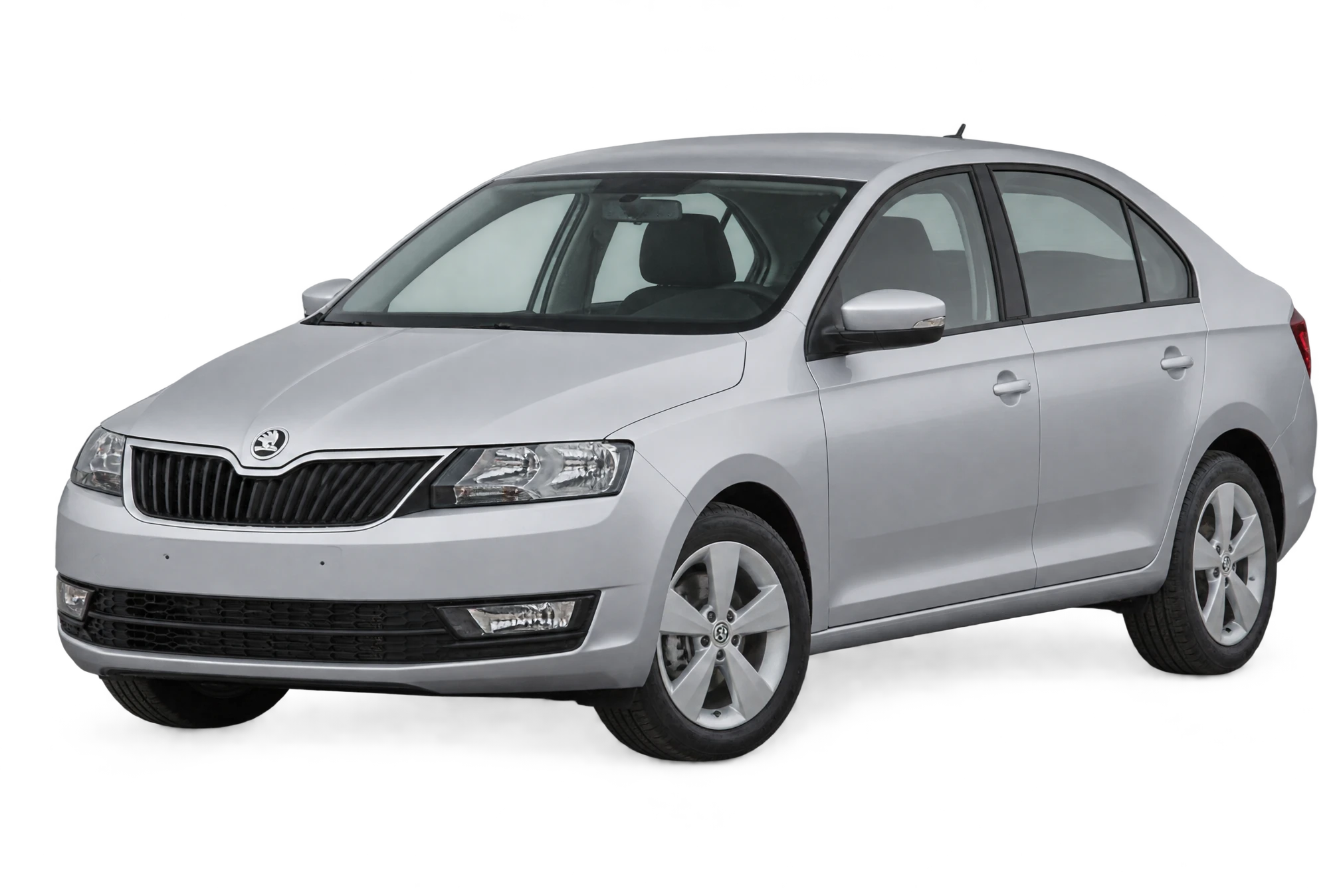 Škoda Rapid in silver