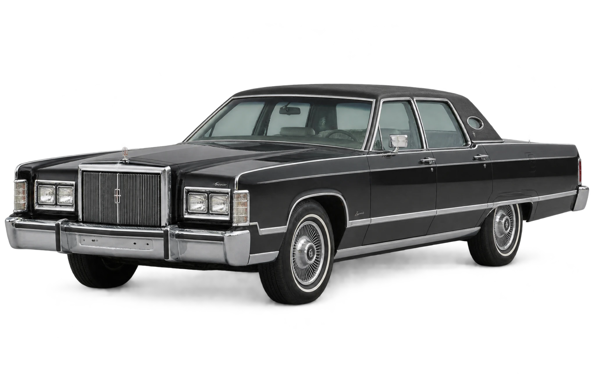 Lincoln Continental in black