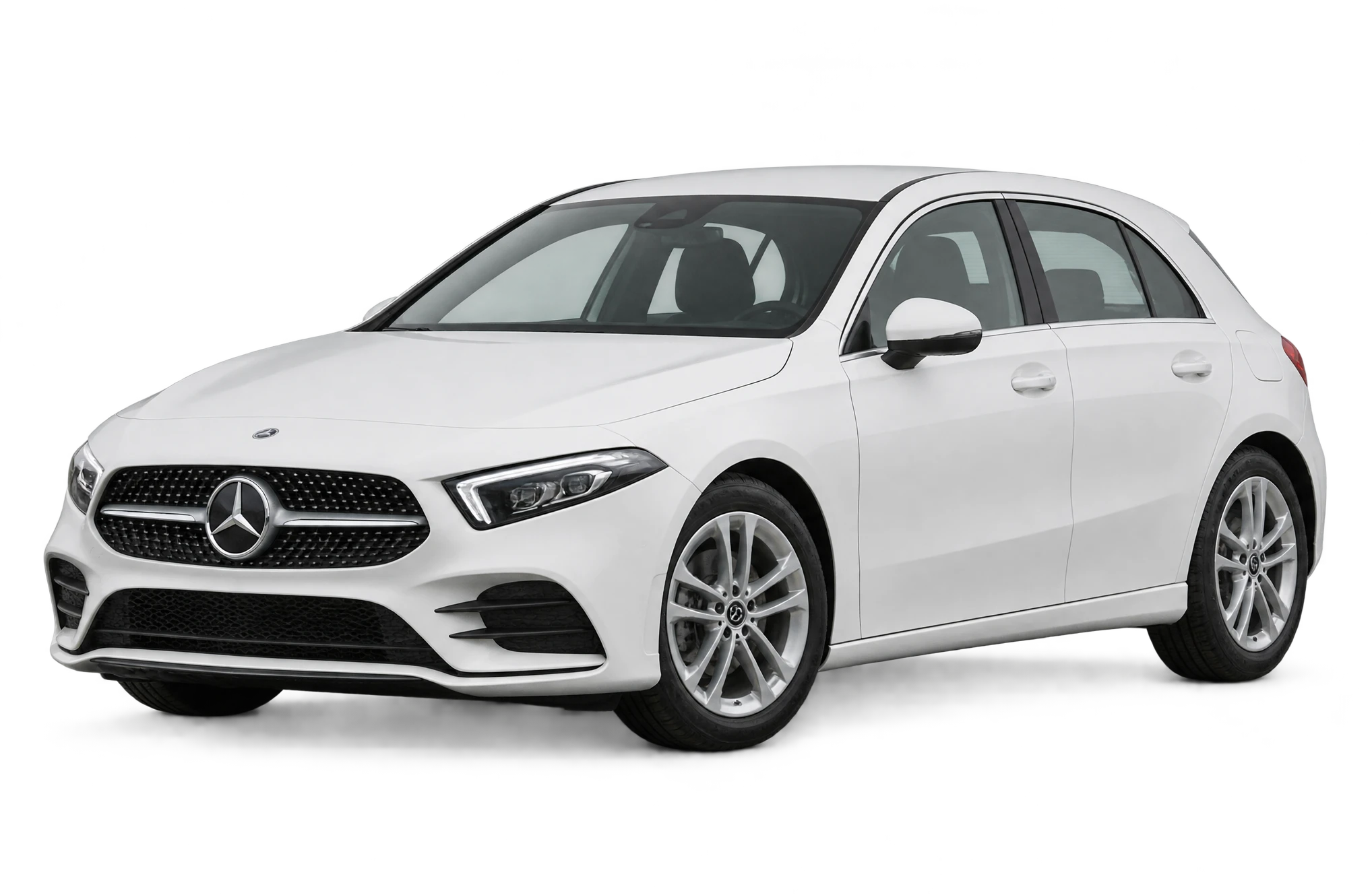 Mercedes-Benz A200 in white