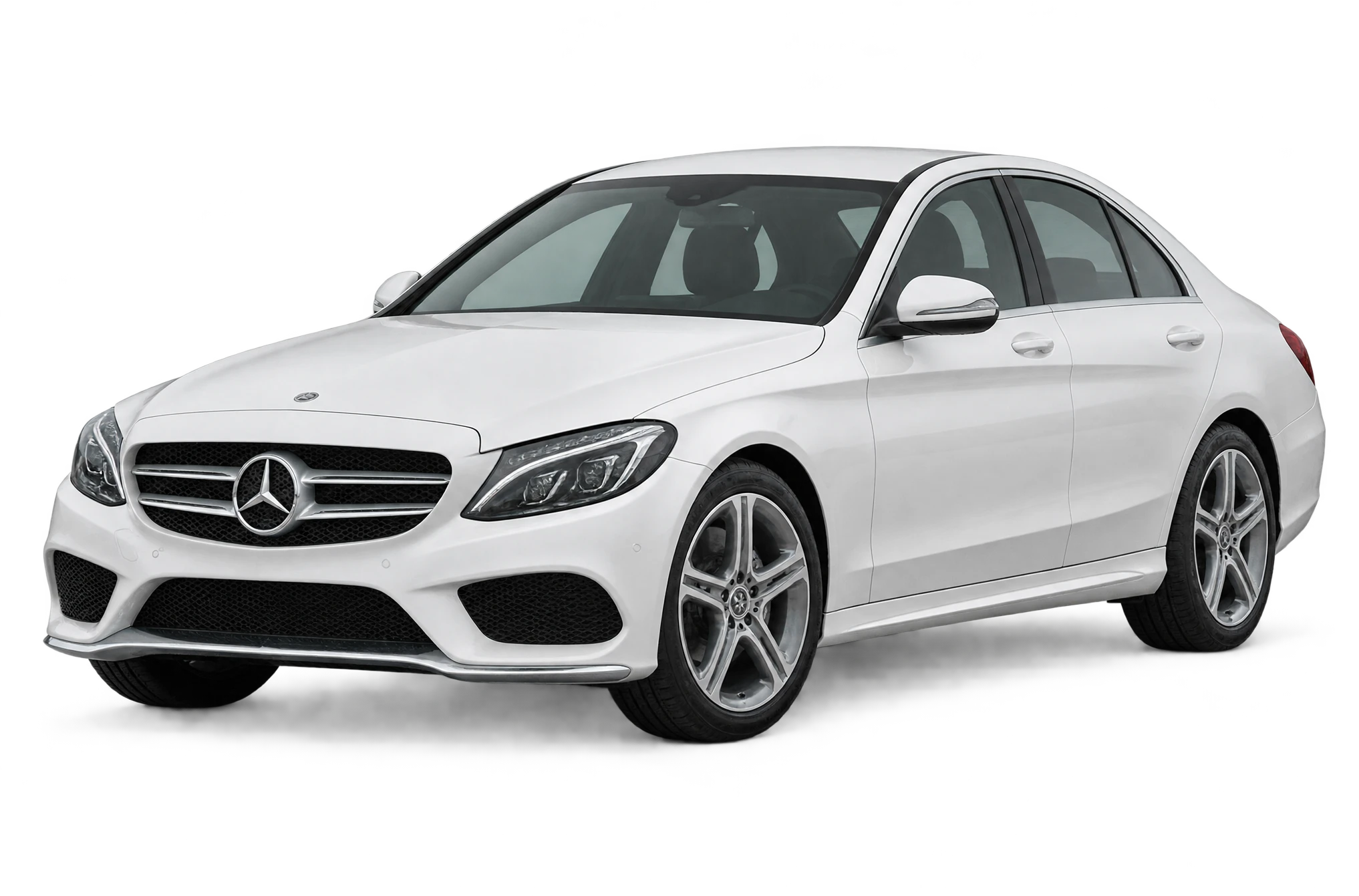Mercedes-Benz C-Class in white
