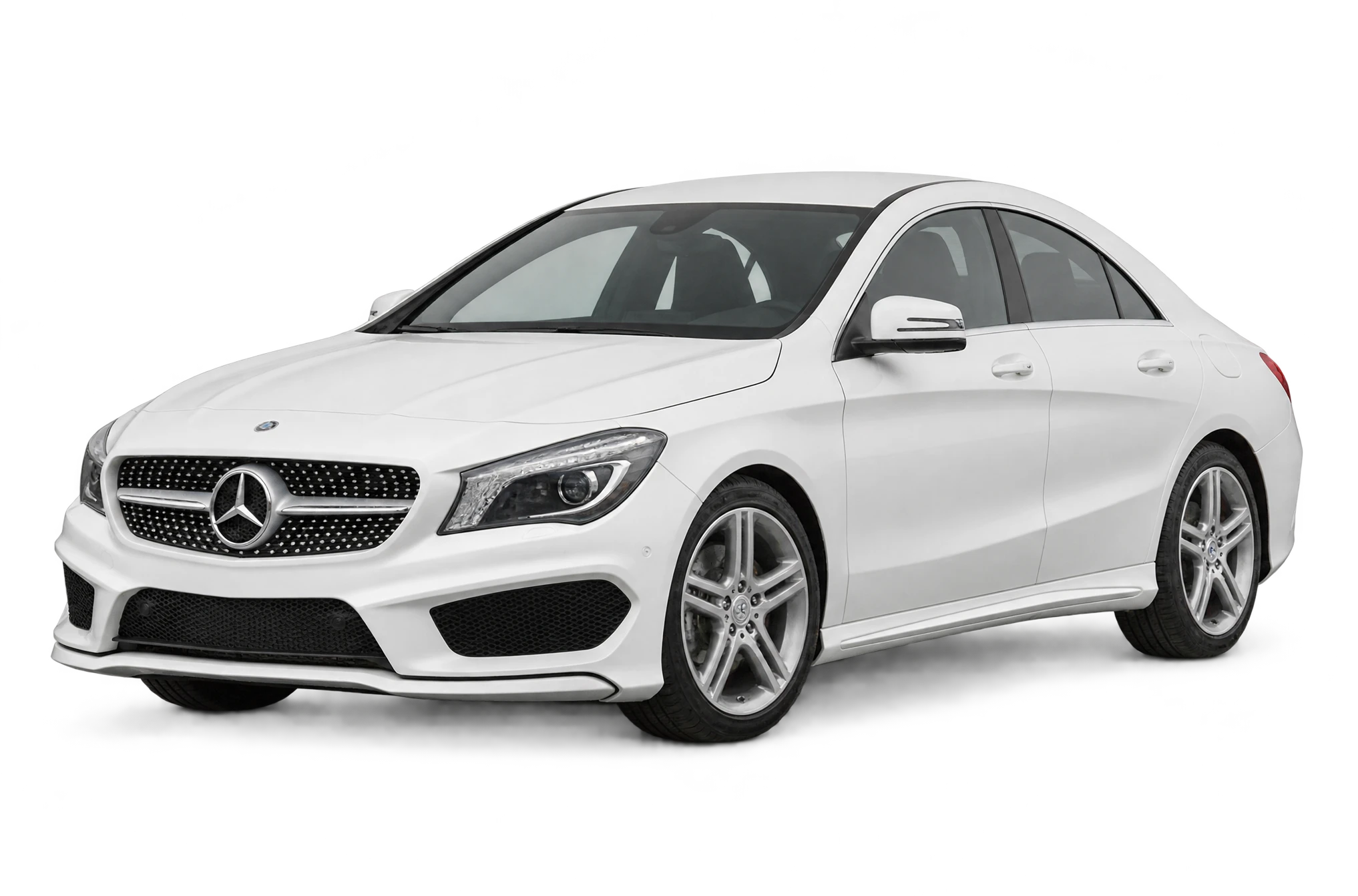 Mercedes-Benz CLA-Class in white
