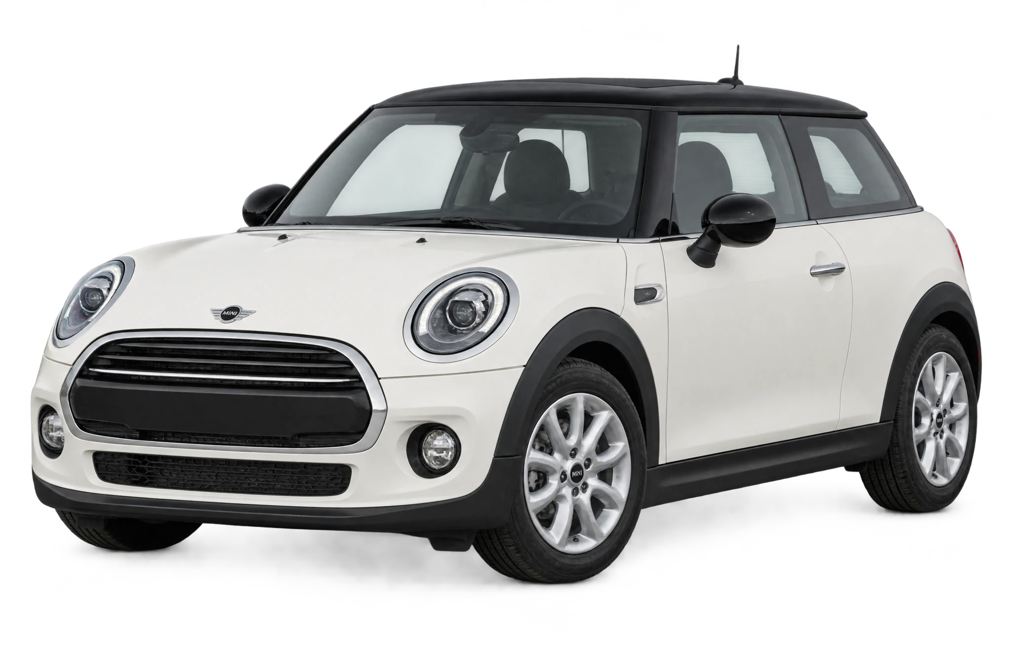 Mini Hatch in white