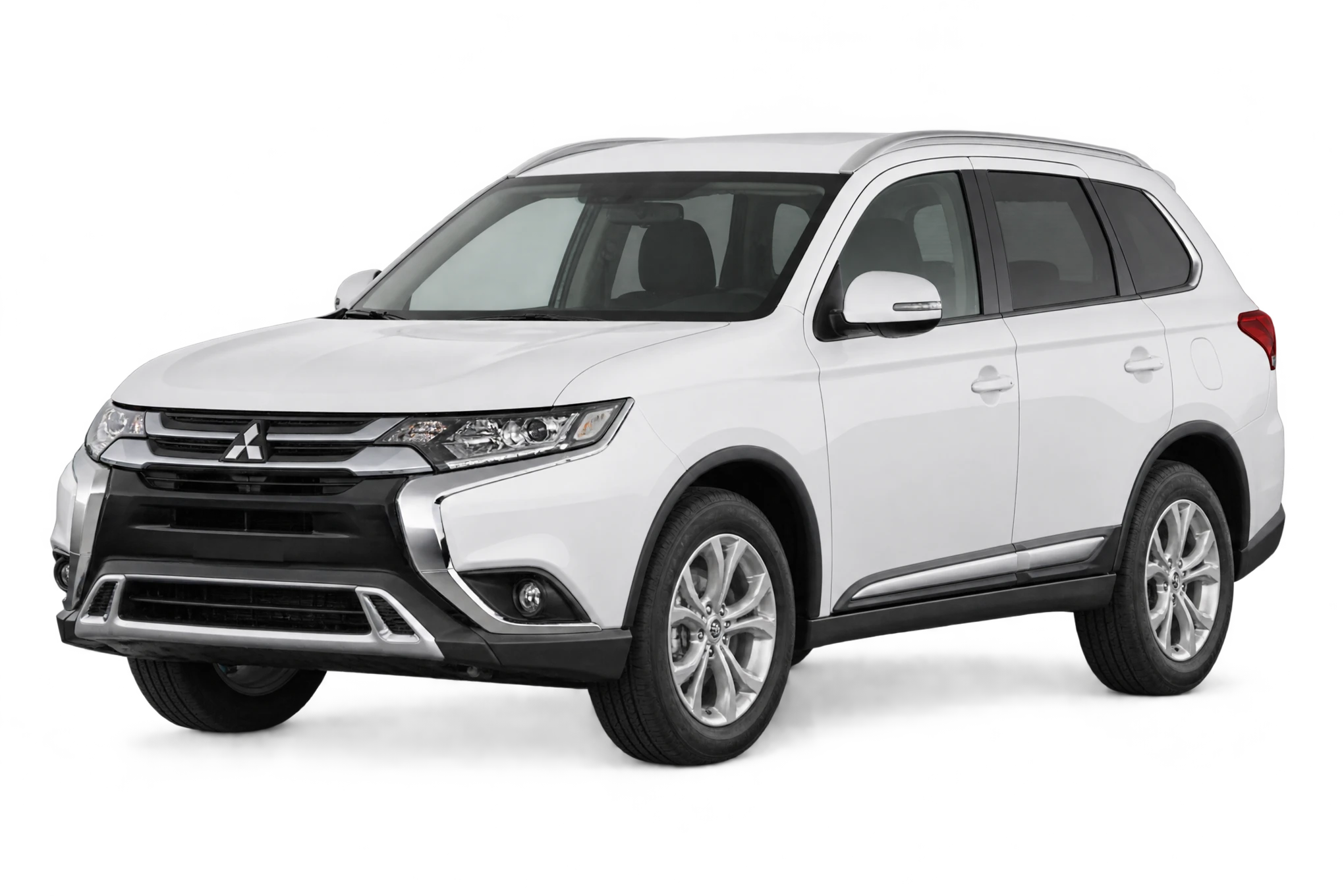 Mitsubishi Outlander in white