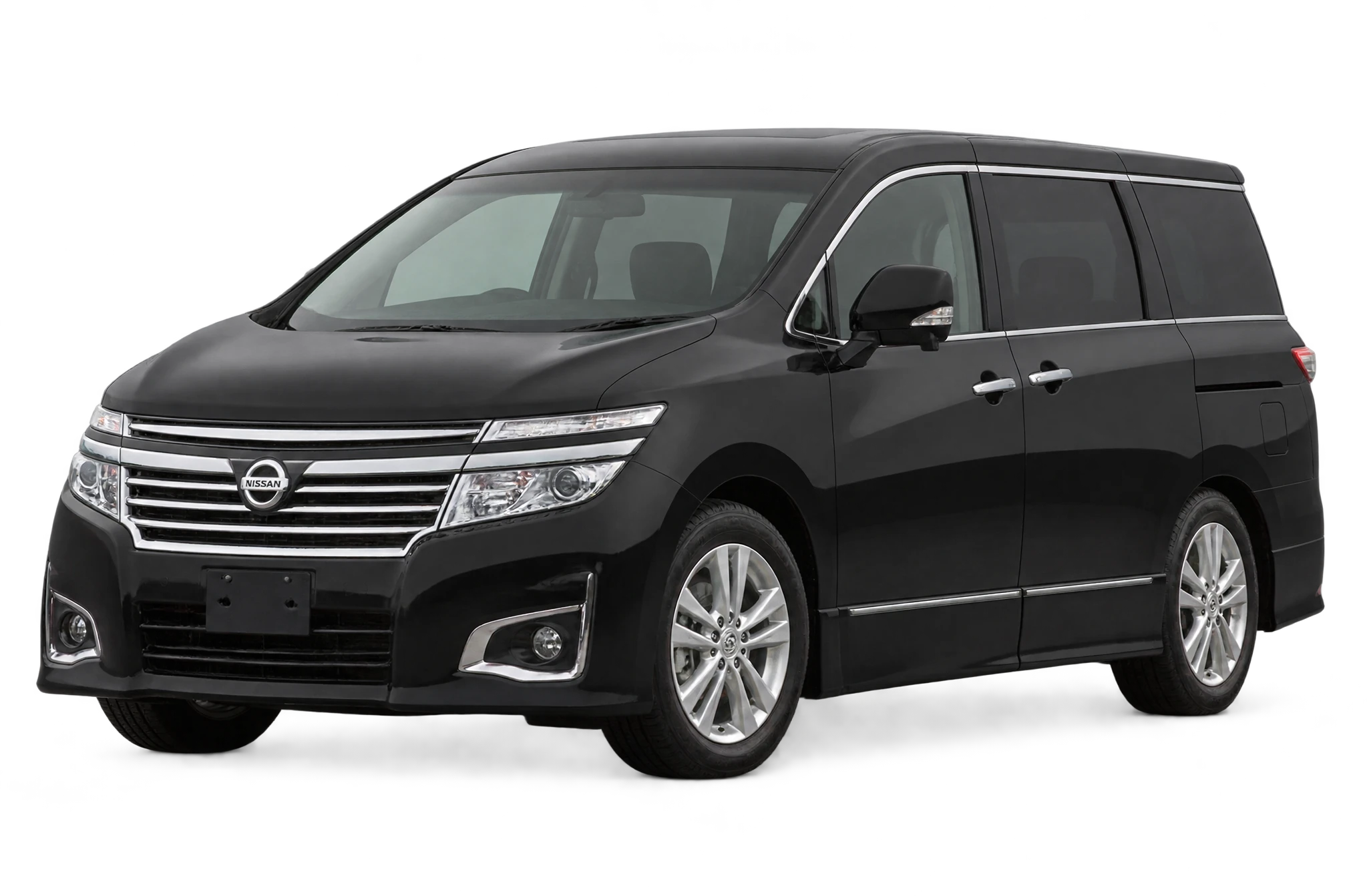 Nissan Elgrand in black
