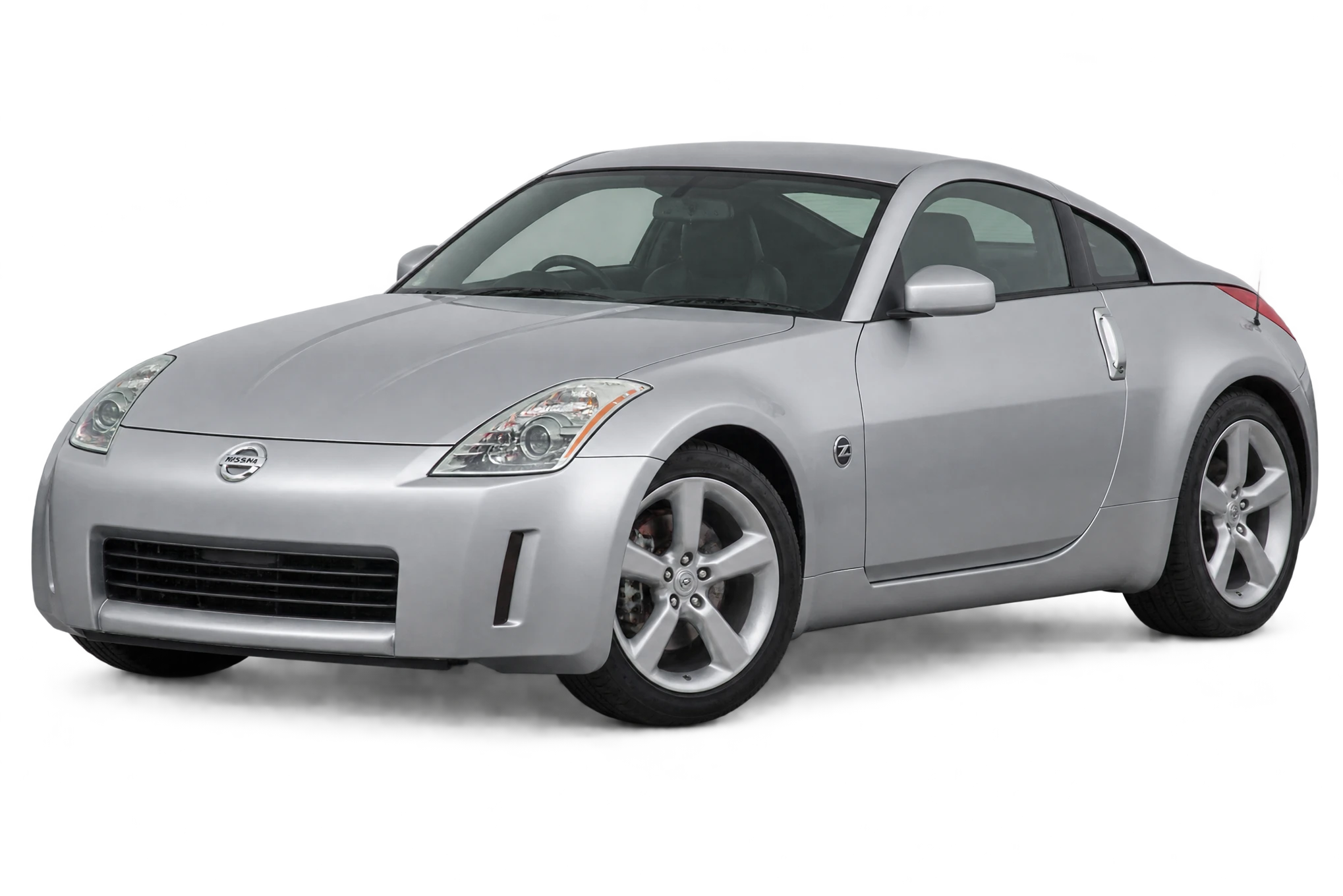 Nissan 350z in silver