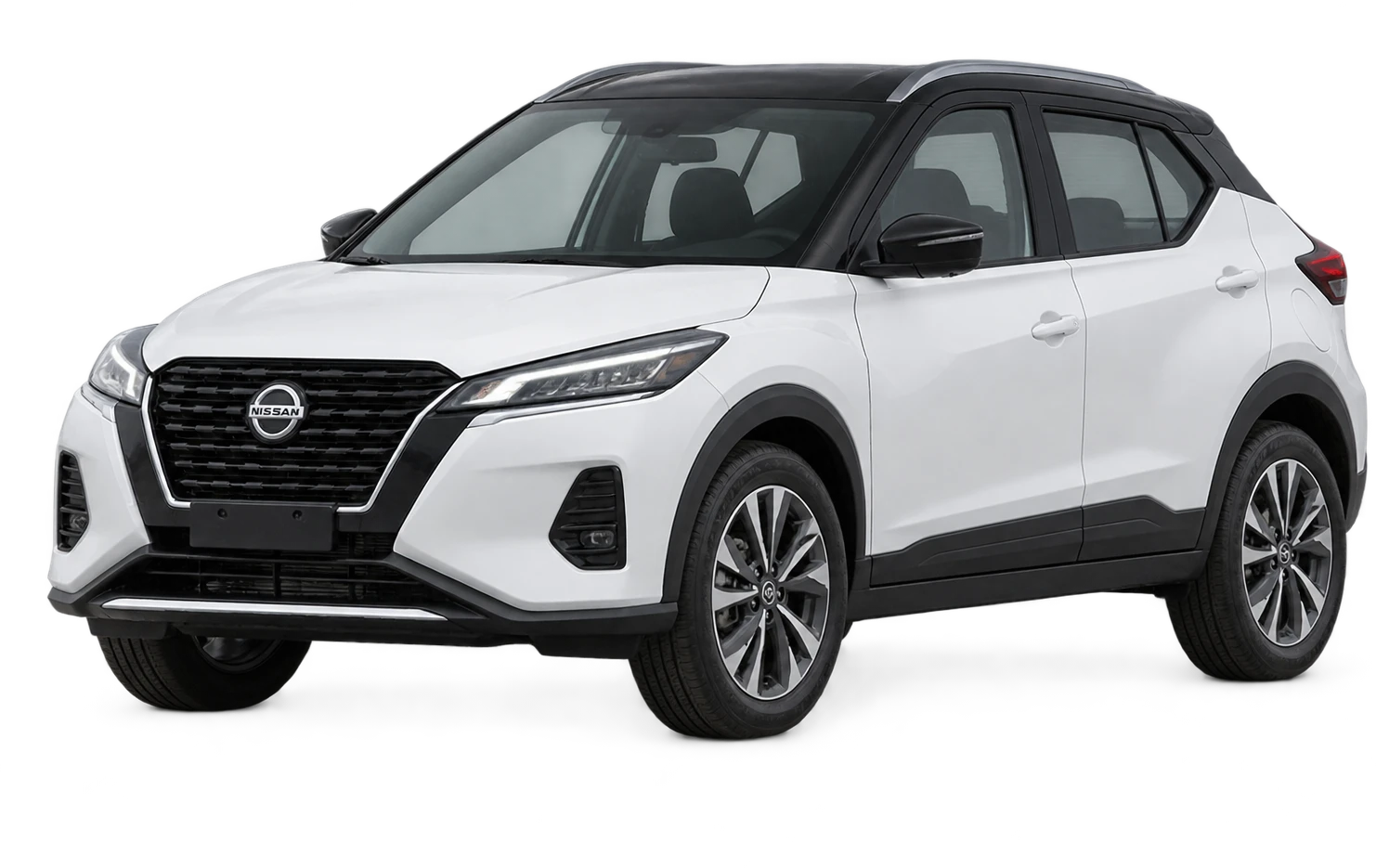 Nissan Kicks in white