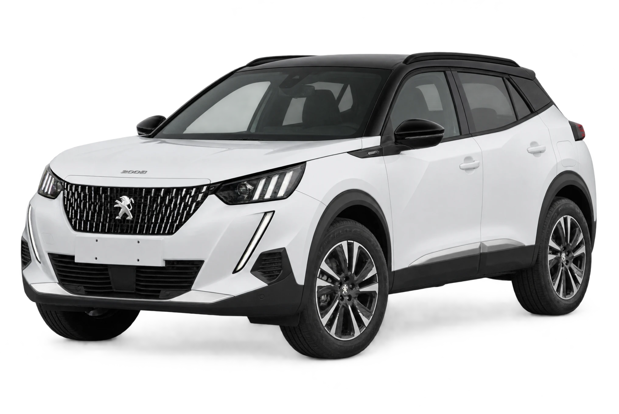 Peugeot 2008 in white