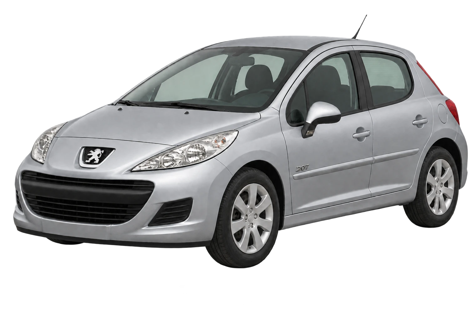 Peugeot 207 in silver