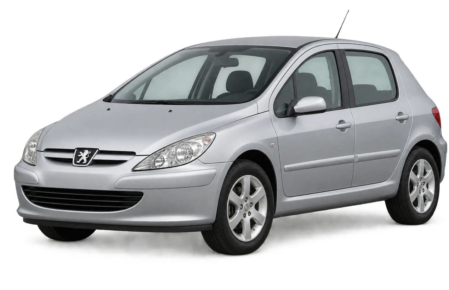 Peugeot 307 in silver