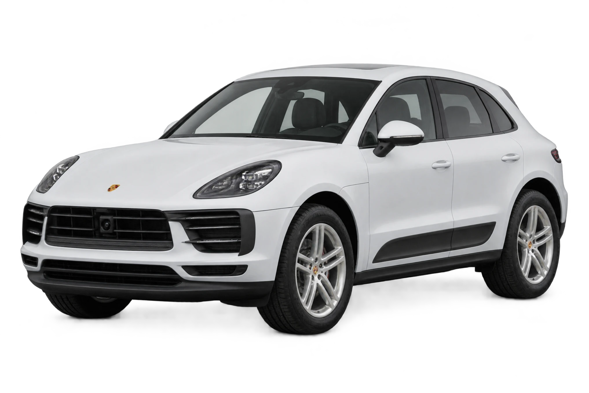 Porsche Macan in white