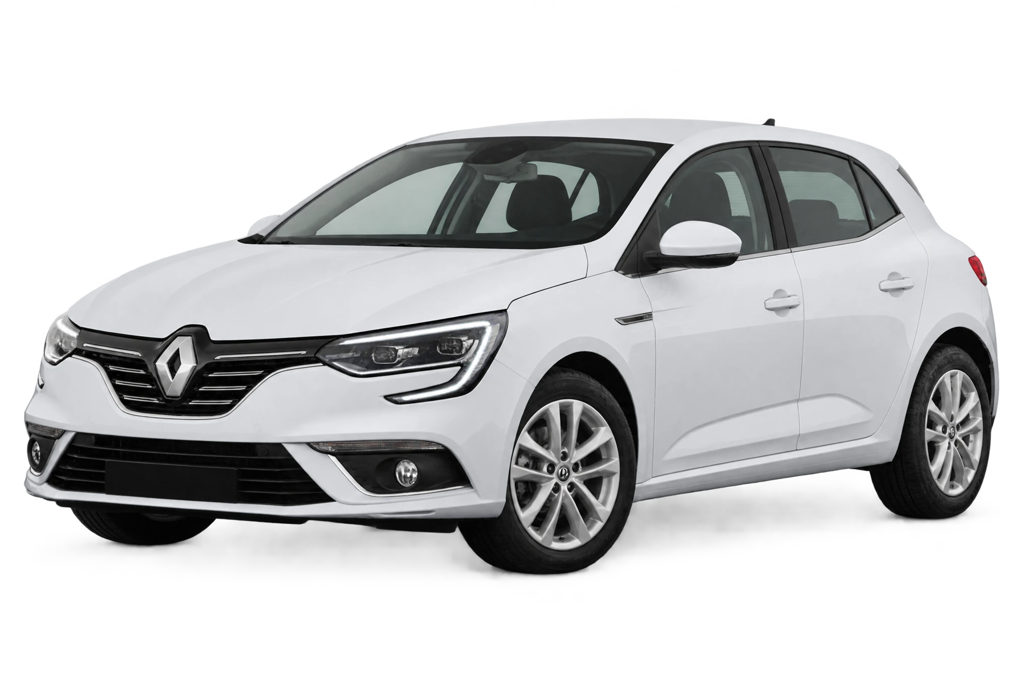 Renault Megane in white
