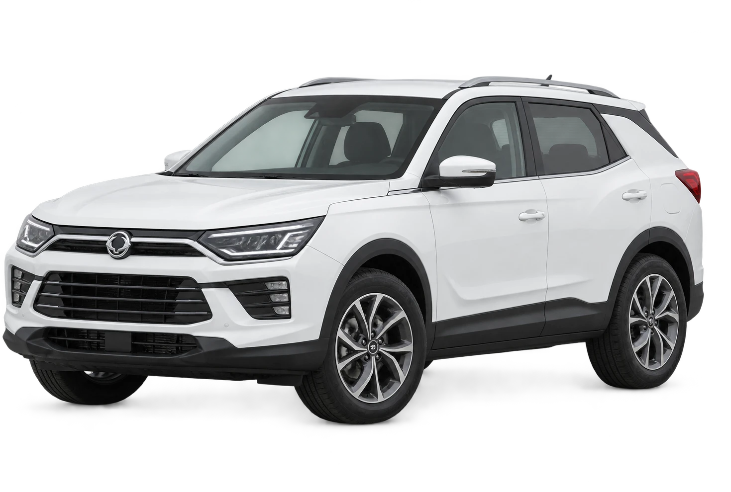 SsangYong Korando in white
