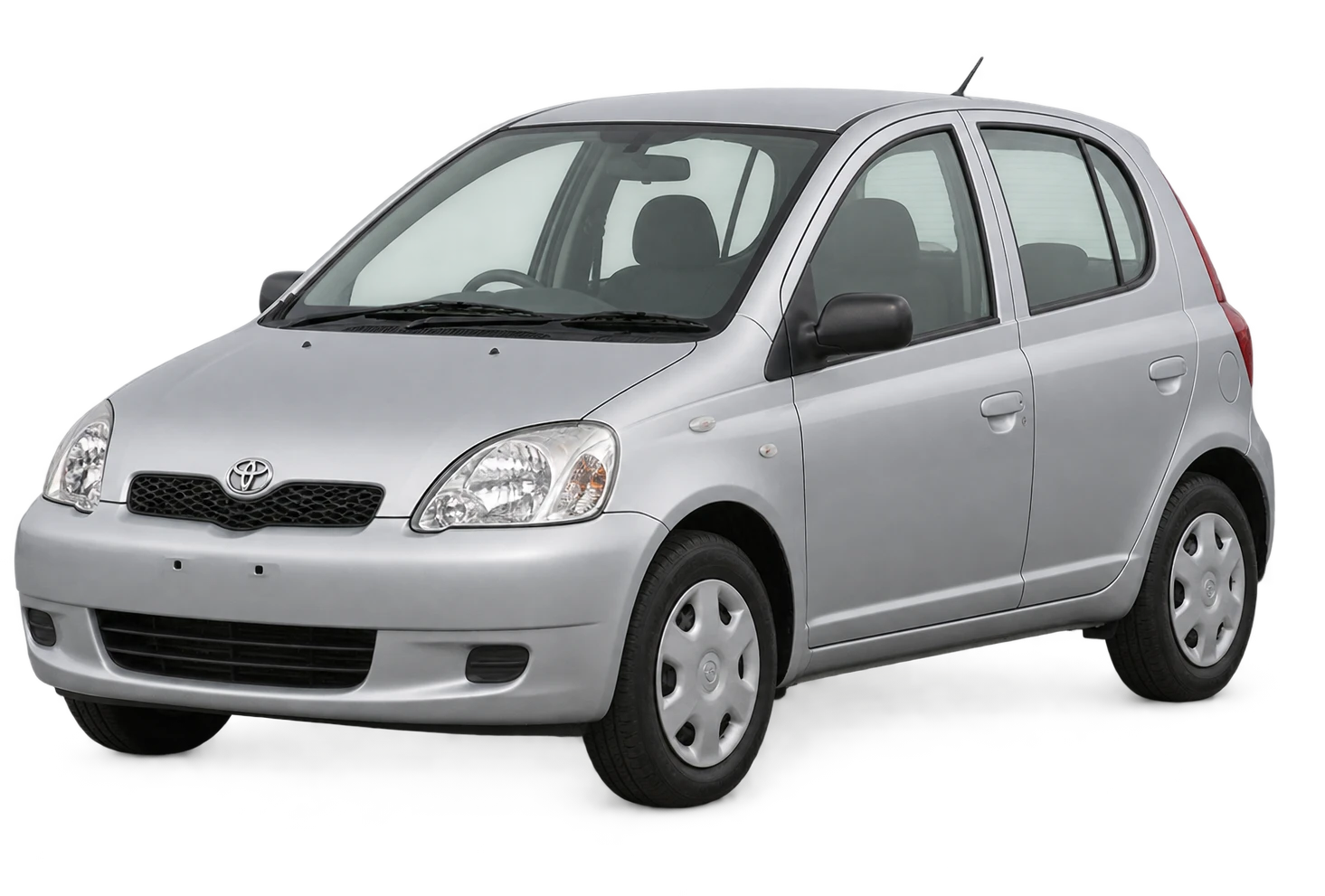 Toyota Echo in silver