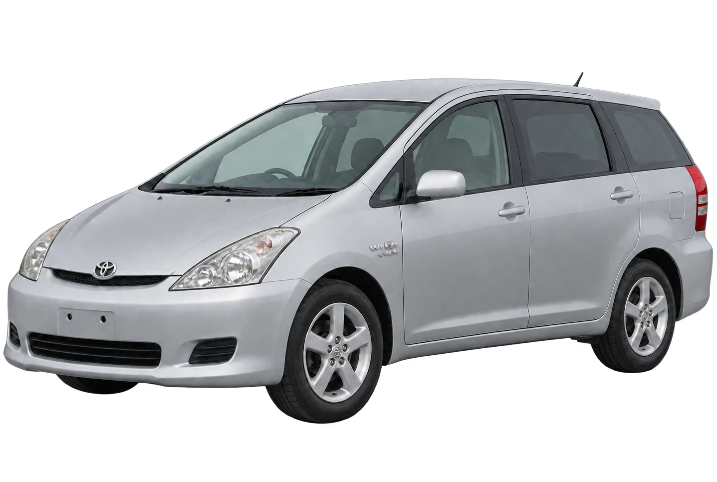 Toyota Wish in silver