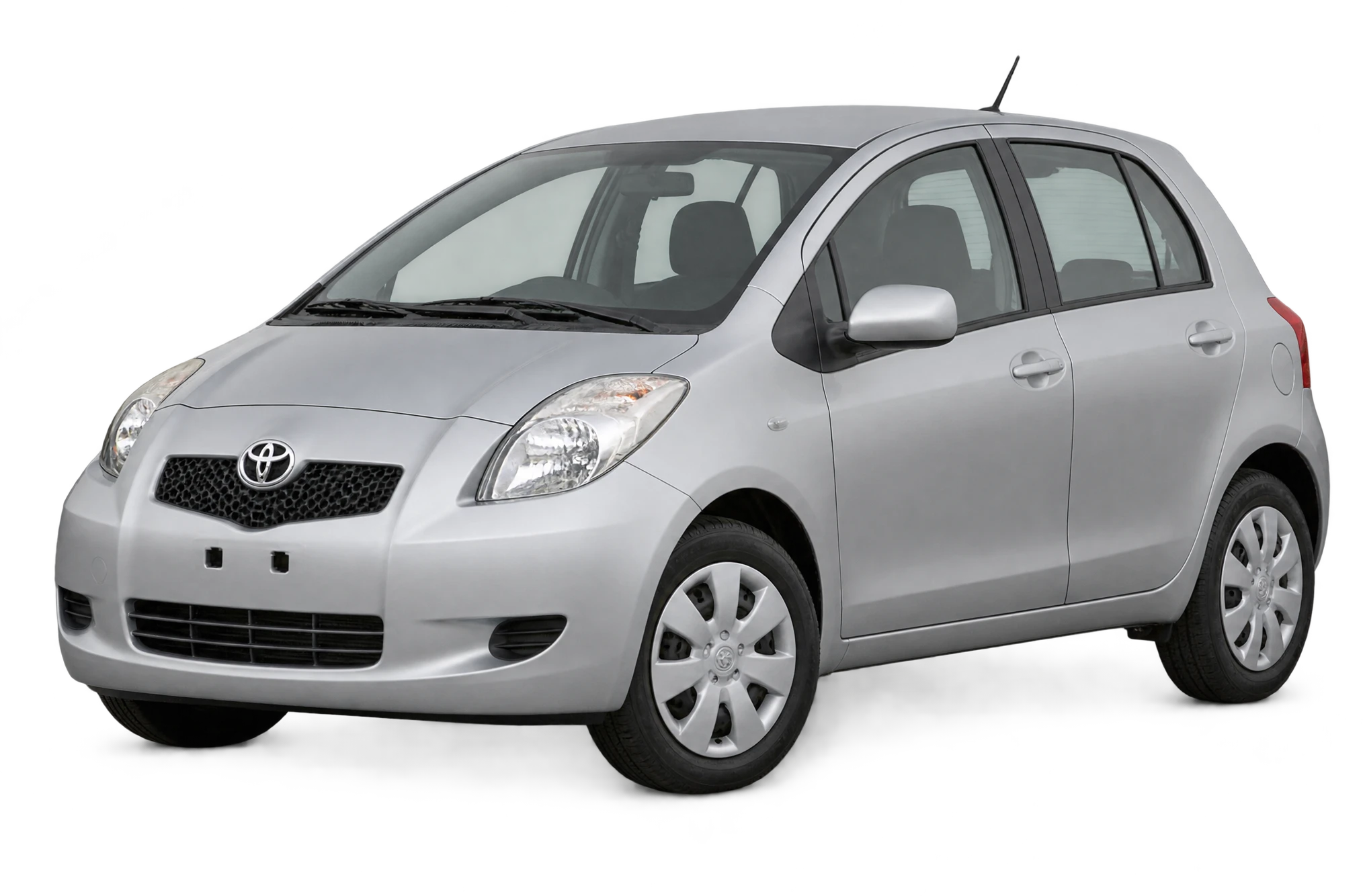 Toyota Vitz in silver