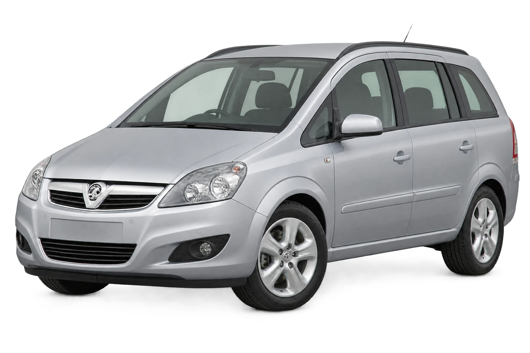 Vauxhall Zafira in silver