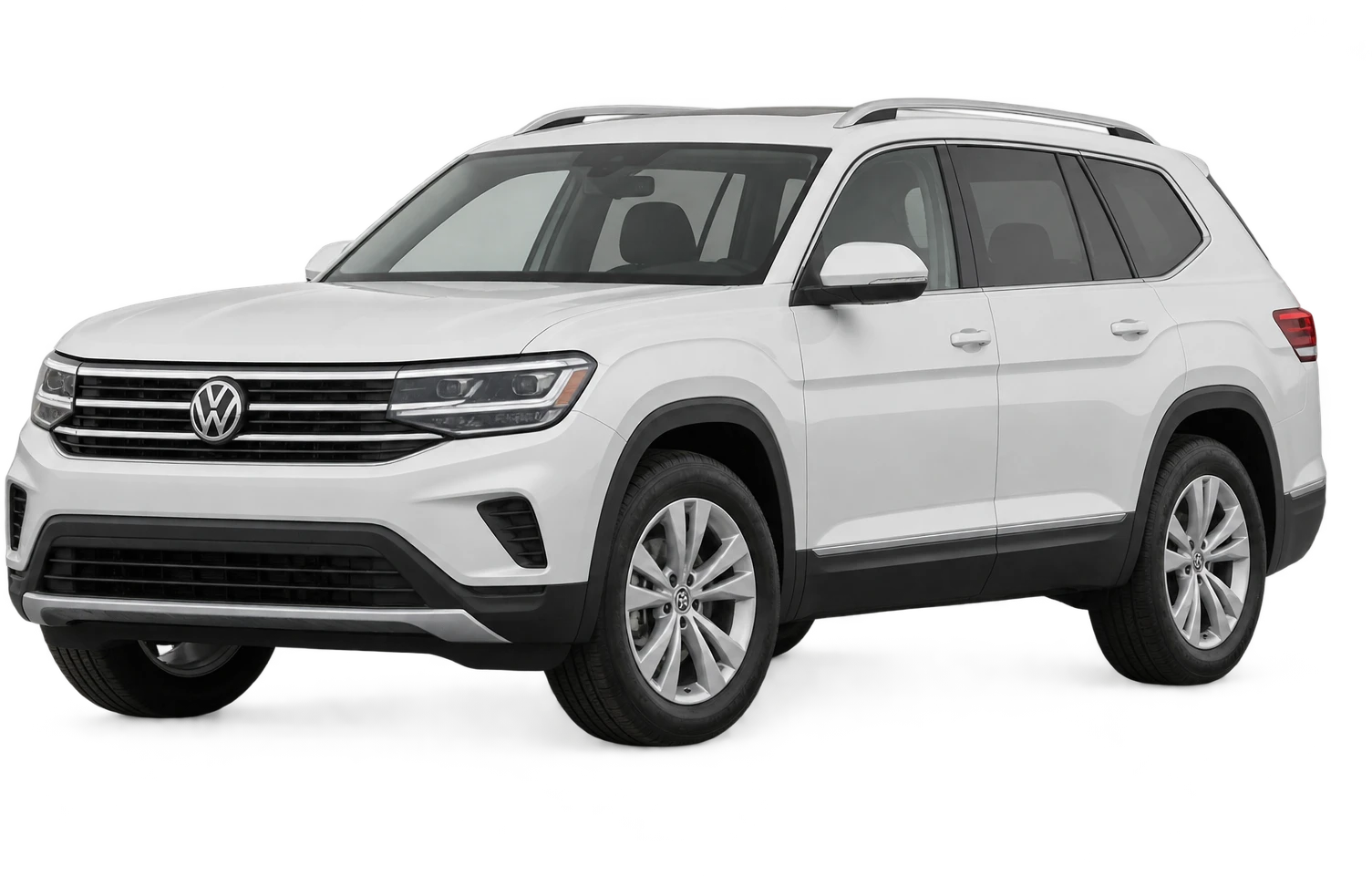 Volkswagen Atlas in white