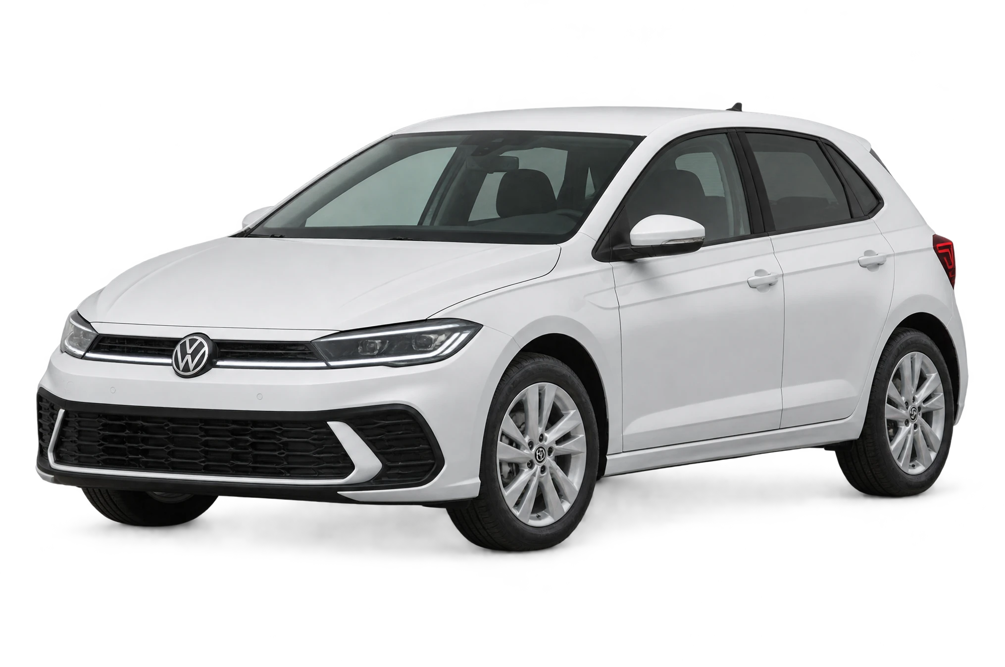 Volkswagen Polo in white