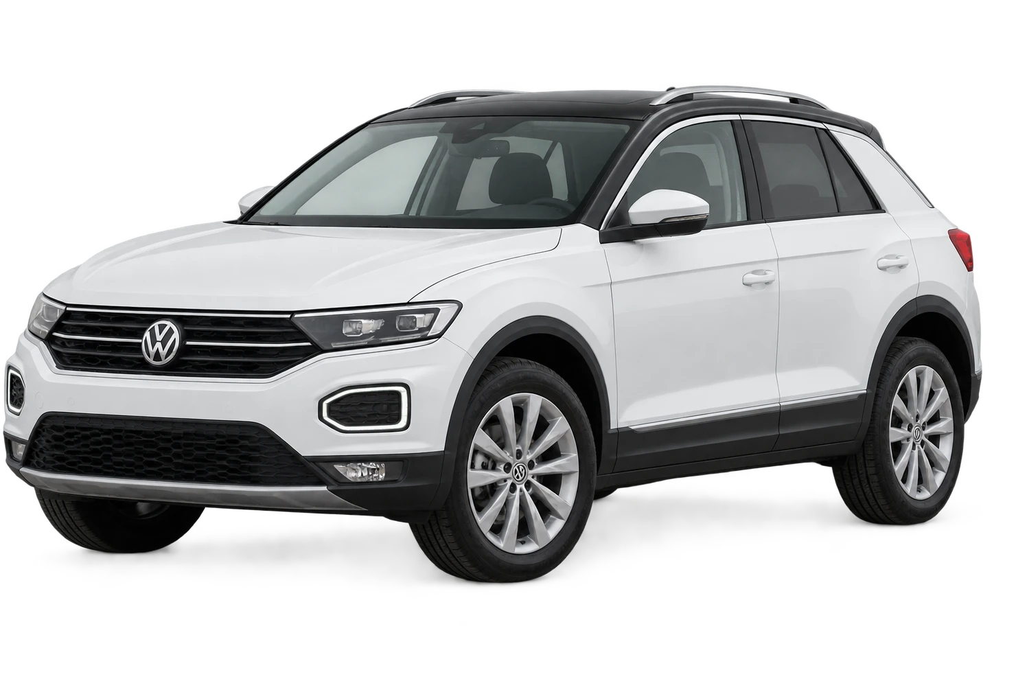 Volkswagen T-roc in white